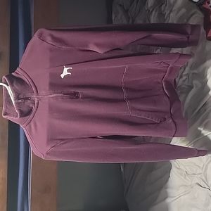 PINK Quarter zip long sleeve